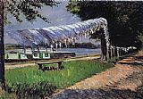 Laundry Drying by Gustave Caillebotte